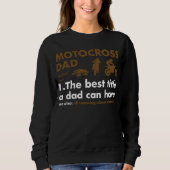 Vater Definition Motocross Sweatshirt (Vorderseite)