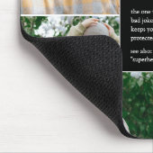 Vater Definition Sonst- und Herzlich-Foto Mousepad (Ecke)