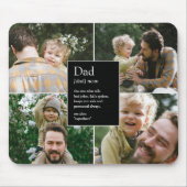 Vater Definition Sonst- und Herzlich-Foto Mousepad (Vorne)