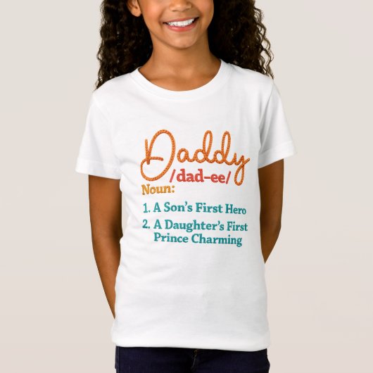 Vater Definition T-Shirt (Vorderseite)