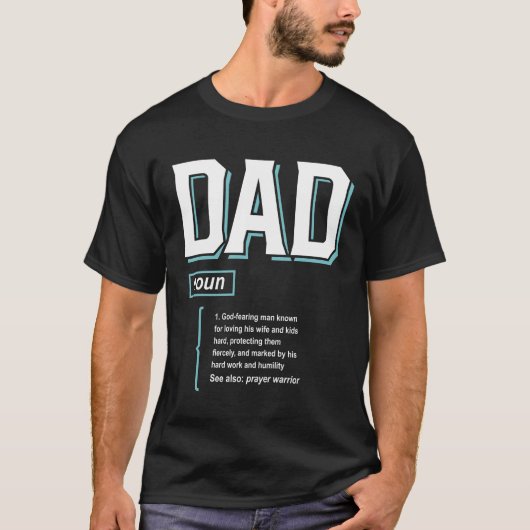 Vater-Definition | Vatertag T-Shirt (Vorderseite)