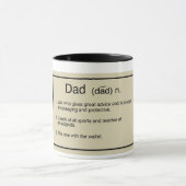 Vater-Definitions-Tasse Tasse (Zentrum)
