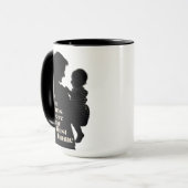 Vater, deine Arme waren meine erste Zuhause | Coff Tasse (Vorderseite Links)