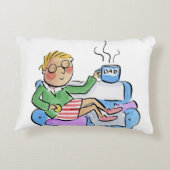 Vater Dekokissen (Rückseite)