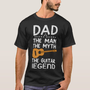 Vater dem Mann den Mythos der Gitarre T-Shirt