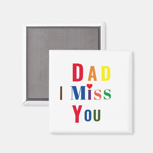 VATER, DEN ICH IHNEN VERMISSE MAGNET (Vorderseite/Rückseite)