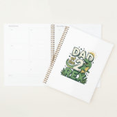 Vater der 2 Rex Dinosaurier Vater Shirt Design_1 Planer (Anzeige)