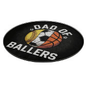 Vater der Baller Schneidebrett (Ecke)