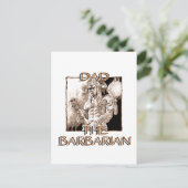 Vater der Barbarian Postcard Postkarte (Stehend Vorderseite)