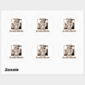 Vater der Barbarian Sticker (Blatt)