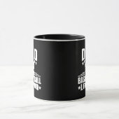 Vater der Basketball-Legende lustige Väter Tagesge Tasse (Zentrum)