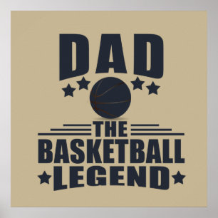 Vater der Basketballlegende Poster