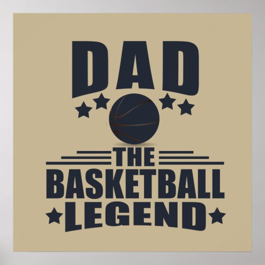 Vater der Basketballlegende Poster (Vorne)