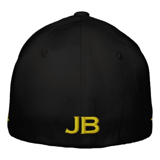 Vater der bestickten Männer Bestickte Baseballkappe (Rückseite)