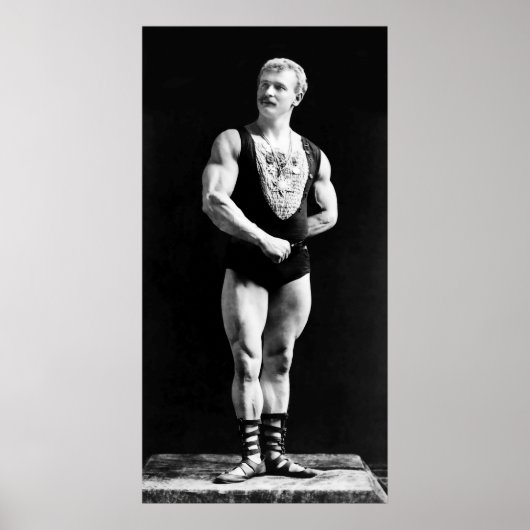 VATER DER BODYBUILDING - EUGEN SANDOW 1893 POSTER (Vorne)
