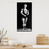 VATER DER BODYBUILDING - EUGEN SANDOW 1893 POSTER (Küche)