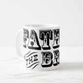 Vater der Braut - alter Westen Kaffeetasse (Vorderseite Links)