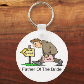 Vater der Braut (armes Haus) Schlüsselanhänger (Vorderseite)