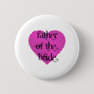 Vater der Braut Button