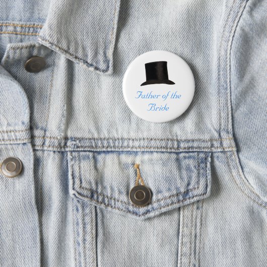 Vater der Braut Button (Beispiel)