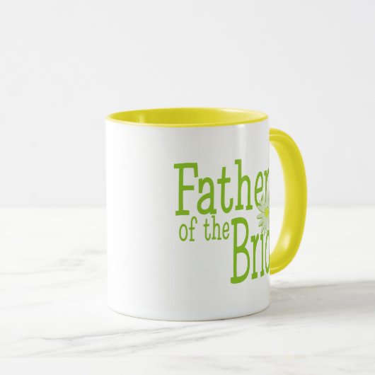 Vater der Braut/ Daisy Tasse (VorderseiteRechts)