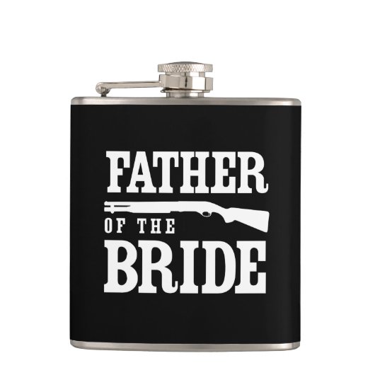 Vater der Braut Flachmann (Vorderseite)