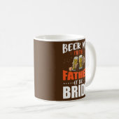 Vater der Braut für Papa Papa Vatertag  Kaffeetasse (VorderseiteRechts)