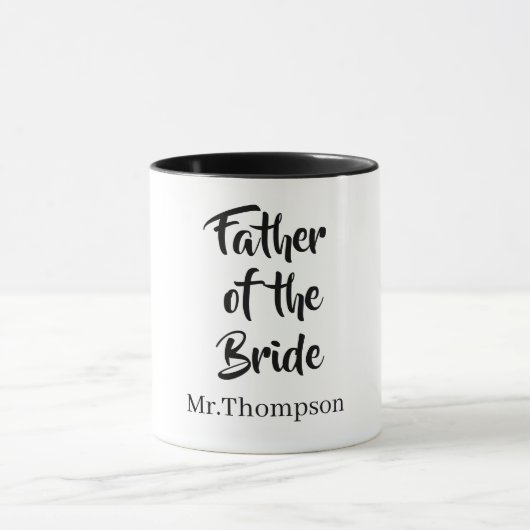 Vater der Braut Geschenk für Eltern von Brautpaare Tasse (Zentrum)
