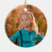 Vater der Braut Geschenk von Tochter, Vater Keramik Ornament (Hinten)