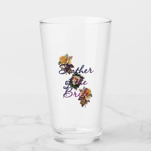 Vater der Braut Glas (Vorderseite)