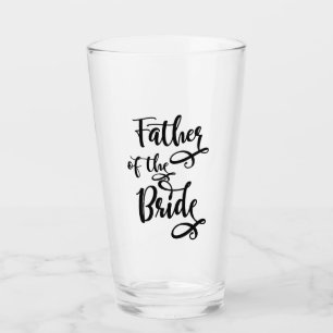 Vater der Braut Glas