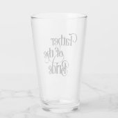 Vater der Braut Glas (Rückseite)