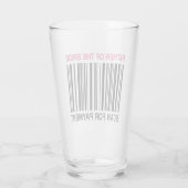 Vater der Braut Glas (Rückseite)