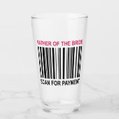 Vater der Braut Glas (Vorderseite)