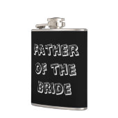 Vater der Braut | Hochzeit Flachmann (Links)