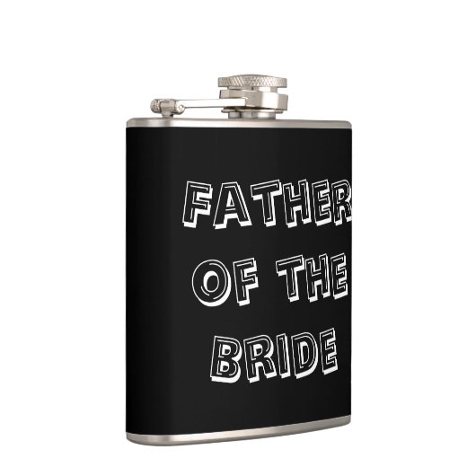 Vater der Braut | Hochzeit Flachmann (Rechts)