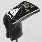 Vater der Braut Hochzeit Tuxedo individuell anpass Golf Headcover (3/4 Vorderseite)