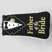 Vater der Braut Hochzeit Tuxedo individuell anpass Golf Headcover (Vorderseite)