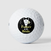 Vater der Braut Hochzeit Tuxedo individuell anpass Golfball (Vorderseite)