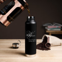 Vater der Braut Hochzeitsgeschenk Coole Monogramm