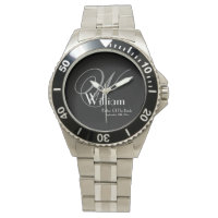 Vater der Braut Hochzeitsgeschenk Monogram Classic