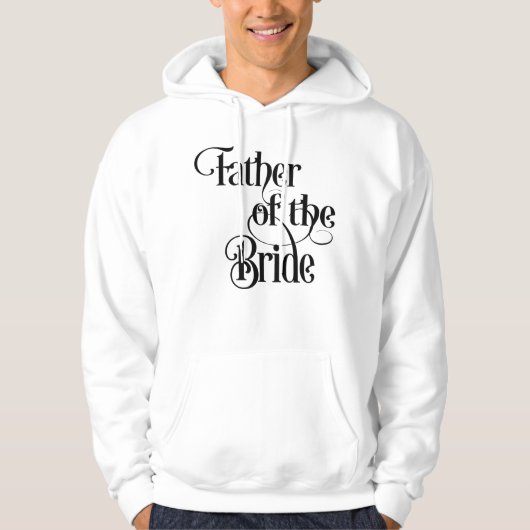 Vater der Braut Hoodie (Vorderseite)