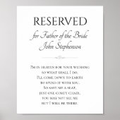 Vater der Braut Ich bin in der Himmelsheirat Poster (Vorne)