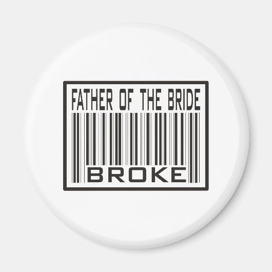 Vater der Braut Magnet (Vorne)