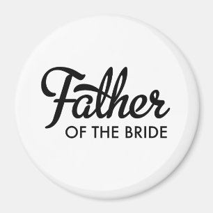 Vater der Braut Magnet