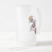 Vater der Braut Mattglas Bierglas (VorderseiteRechts)