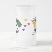 Vater der Braut   Mattglas Bierglas (Mittel)