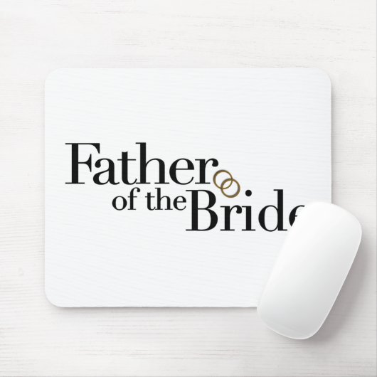 Vater der Braut Mousepad (Mit Mouse)