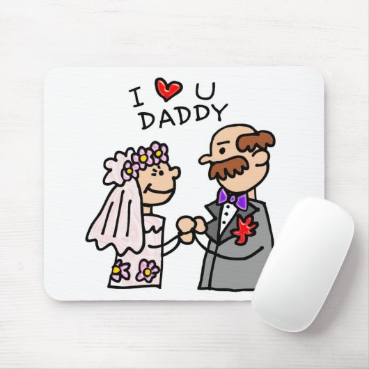 Vater der Braut Mousepad (Mit Mouse)