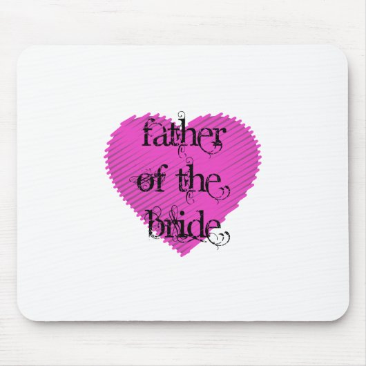 Vater der Braut Mousepad (Vorne)